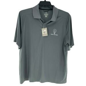 Elevate Polo Shirt Men's Size Large Outdoor Golf Activewear Button Casual Top